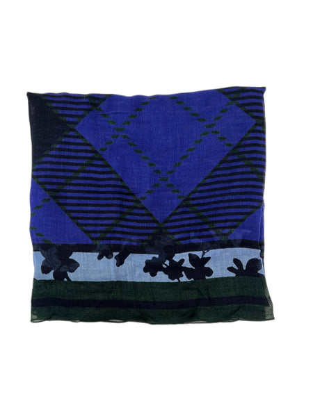 Marina Rinaldi Women's Green Sabir Modal Blended 44"x23" Scarf One Size NWT