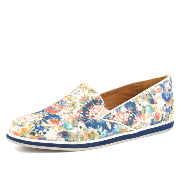 REBECCA MINKOFF Women's Sable Canvas Floral Print Slip On Sneakers $150 NIB