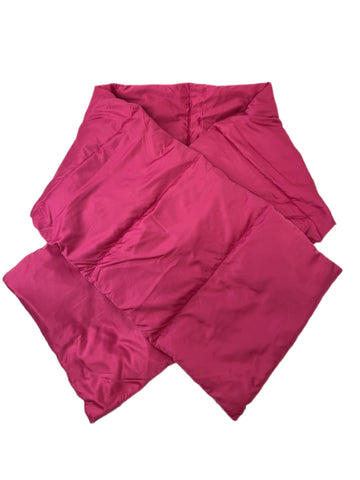 Marina Rinaldi Women's Pink Saggista Padded 66"x13" Scarf One Size NWT