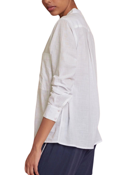 ROBERTA ROLLER RABBIT Women's Off-White Sahana Shirt $125 NEW