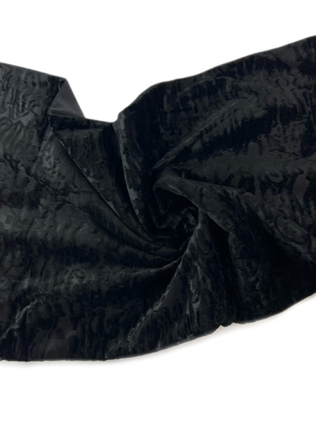 Marina Rinaldi Women's Black Salerno Padded 76"x15" Scarf One Size NWT