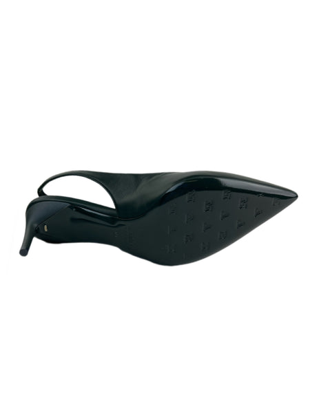 Max Mara Women's Giada Sally Leather Slingback Pumps Size 6 NWT