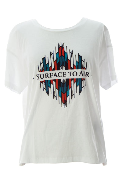 Surface to Air Women's Sam Tee 40 White
