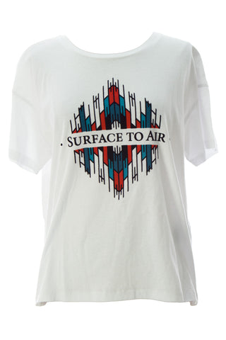 Surface to Air Women's Sam Tee 40 White