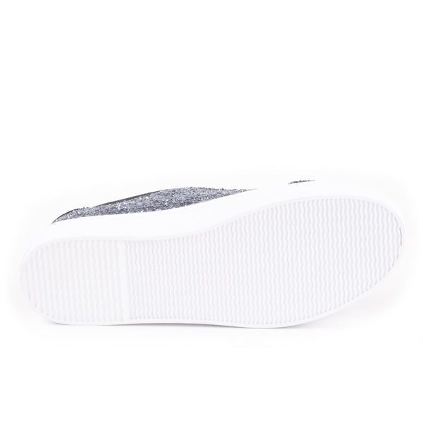 REBECCA MINKOFF Women's Saxon Glitter Platform Sneakers $225 NIB