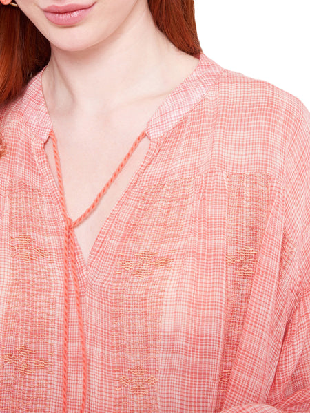 ROBERTA ROLLER RABBIT Women's Red Shelter Island Adlaz Top $158 NEW