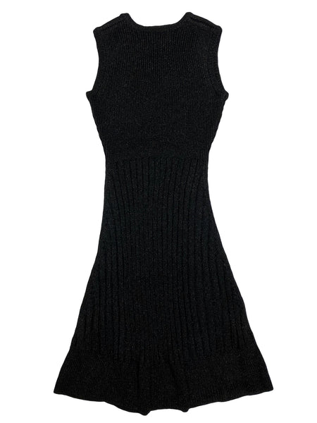 Hanley Mellon Women's Shimmer Ribbed Knit Dress