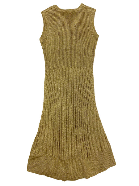 Hanley Mellon Women's Shimmer Ribbed Knit Dress