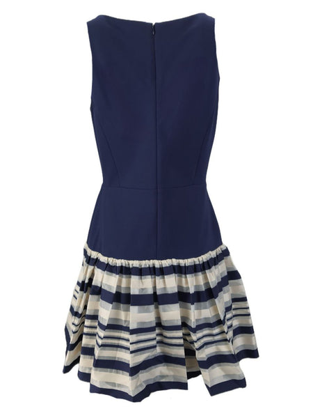 ERIN Women's Blue Hannah Drop Waist Dress #50616195740 10 NWT