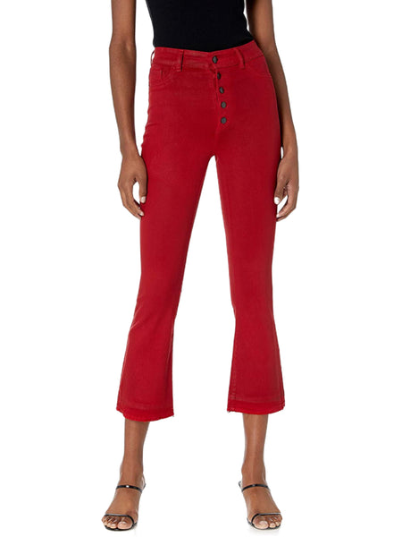 DL1961 Women's Cheri Bridget Cropped High Rise Instasculpt Bootcut Jeans Sz 26