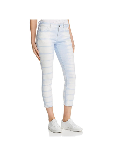 DL1961 Women's Skyway Farrow Cropped High Rise Instasculpt Skinny Jeans NWT