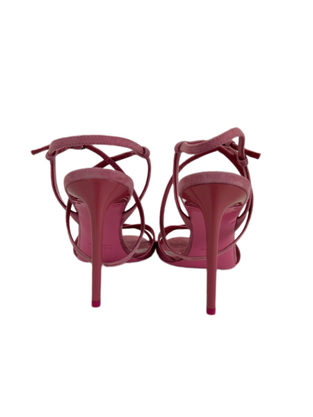 Max Mara Women's Bubble Spice Slingback Open Toe Heeled Sandals Size 7 NWT