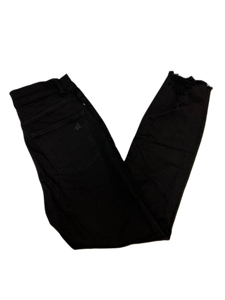 DL1961 Women's Stockton Farrow Cropped High Rise Instasculpt Skinny Jeans Sz 26