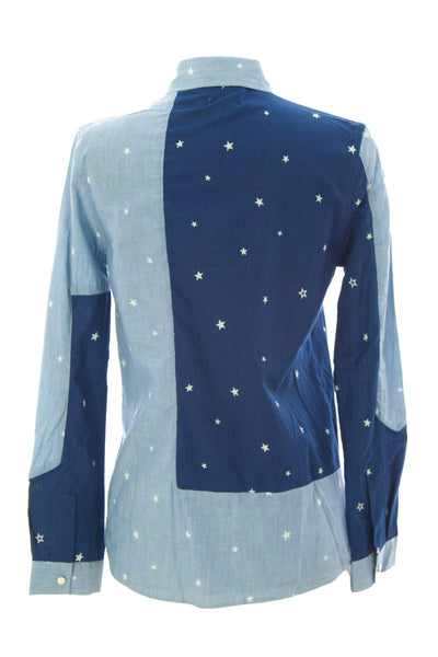 SURFACE TO AIR Women's Star Chambray Stormy Shirt $320 NEW