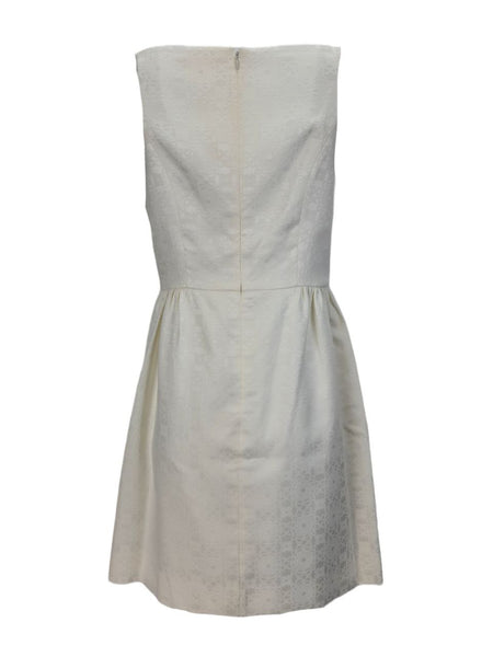 ERIN Women's White Square Neck Penny Dress #40514024550 10 NWT