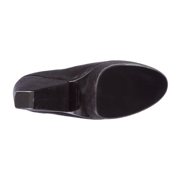 SURFACE TO AIR Women's Black Suede Bat Louna Derby V1 Lace Booties $500 NEW