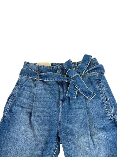 DL1961 Women's Aberdeen Susie Paper Bag High Rise Tapered Jeans Size 28 NWT