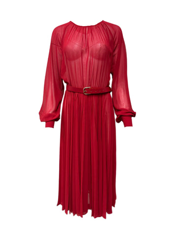 Max Mara Women's Red Tecla Shift Dress NWT