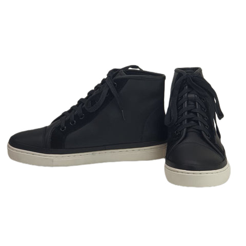 ONTO Men's Black Tilden Leather Sneakers #Tldn1234 NWT