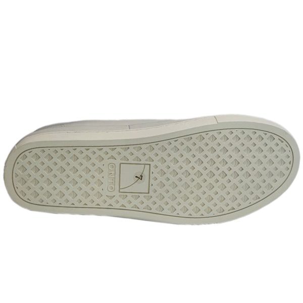 ONTO Men's Ultrawhite Tilden Leather Sneakers #Tldn1234 NWT