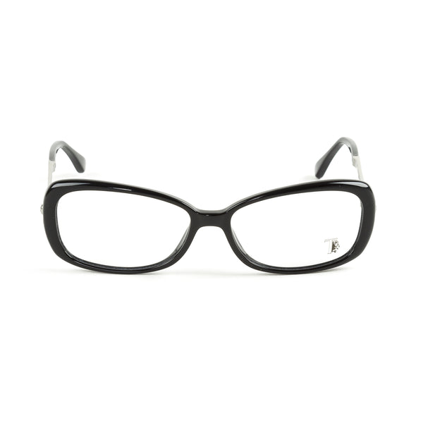 Tod's Rectangular Eyeglass Frames TO5044 55mm Shiny Black
