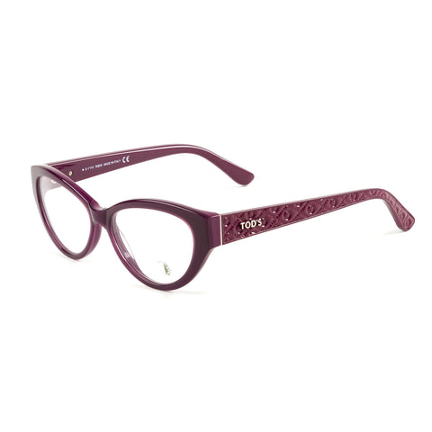Tod's Cateye Eyeglass Frames TO5098 54mm Fuscia