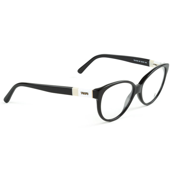 Tod's Cateye Eyeglass Frames TO5100 53mm Shiny Black