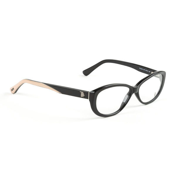 Tod's Oval Eyeglass Frames TO5101 55mm Shiny Black