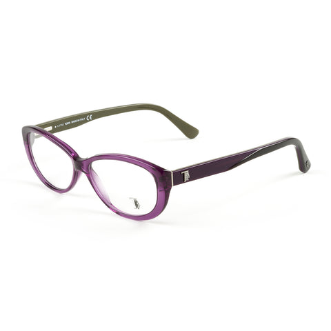 Tod's Oval Eyeglass Frames TO5101 55mm Violet/Gradient Smoke