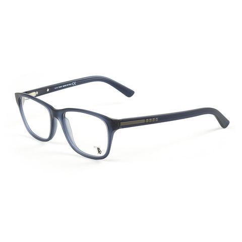 Tod's Full Rim Rectangular Eyeglass Frames TO5147 55mm Grey-Turquoise