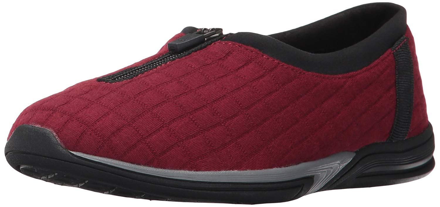 Aerosoles Women s Traveler Memory Foam Zip Flats Walk Into Fashion