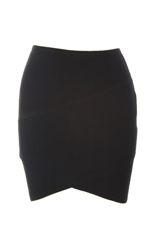 SURFACE TO AIR Women's Black Triad Skirt $180 NEW