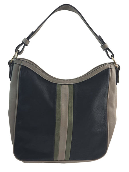 URBAN ORIGINALS Women's Grey Vegan Leather Shoulder Bag #UB1 NWT