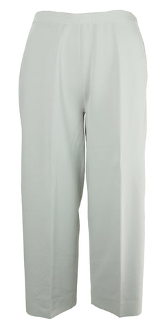 MARINA RINALDI Women's Grey Uno Wide Leg Pants $650 NWT