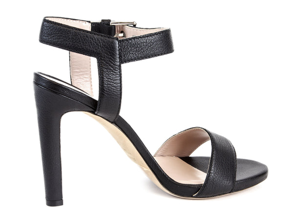 Max Mara Women's Urago Leather Ankle Strap Sandals