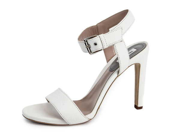 Max Mara Women's Urago Leather Ankle Strap Sandals