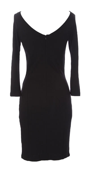 VELVET by Graham & Spencer Women's Black Embellished Mini Dress $189 NEW