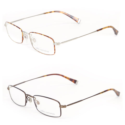 JOHN VARVATOS Men's Rectangular Eyeglass Frames V139 $270 NEW