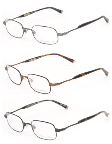 JOHN VARVATOS Men's Rectangular Eyeglass Frames V140 $270 NEW