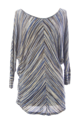 VELVET by Graham & Spencer Women's Multi-Color Long Sleeve Blouse $109 NEW