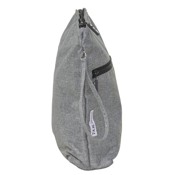 7AM Heather Grey Diaper Clutch Bag #VB006 One Size NWT