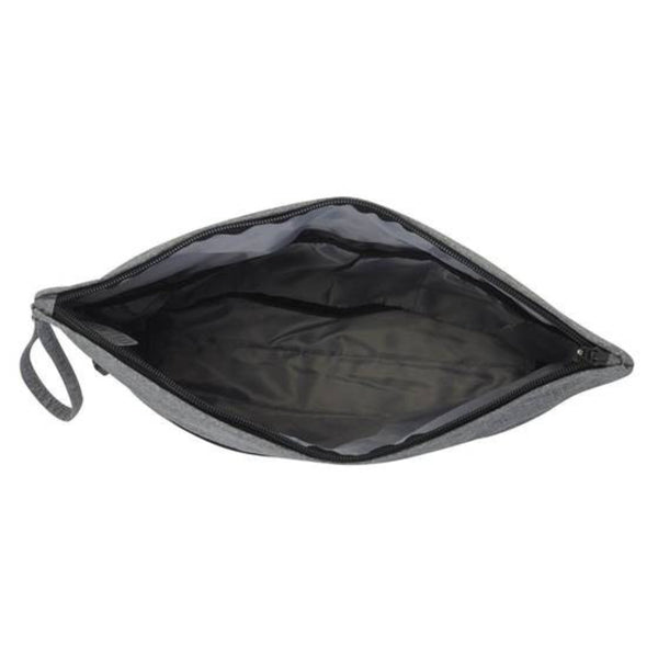 7AM Heather Grey Diaper Clutch Bag #VB006 One Size NWT