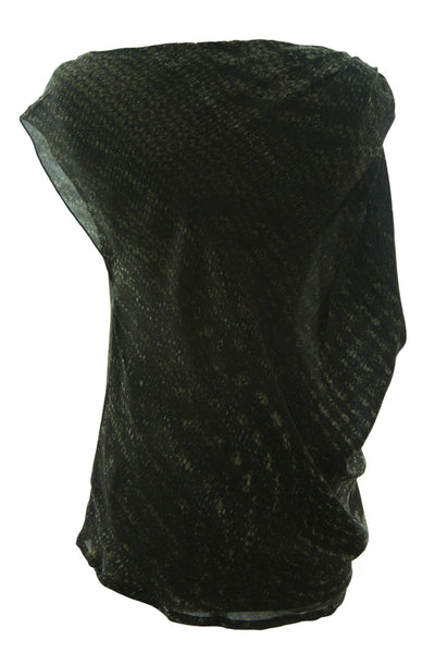 VELVET by Graham & Spencer Women's Snake Printed Silk Blouse $128 NEW