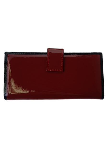 POPINJAY Women's Red Embroidered Wallet #BX1 One Size NWT