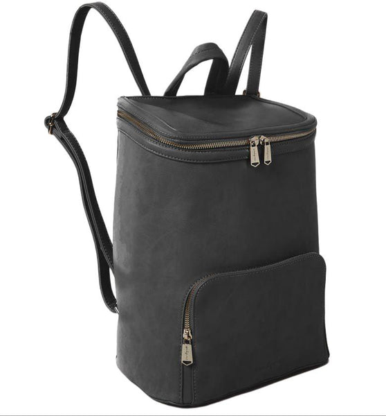 URBAN ORIGINALS Women's Black Vegan Leather West Backpack #0002 One Size NWT