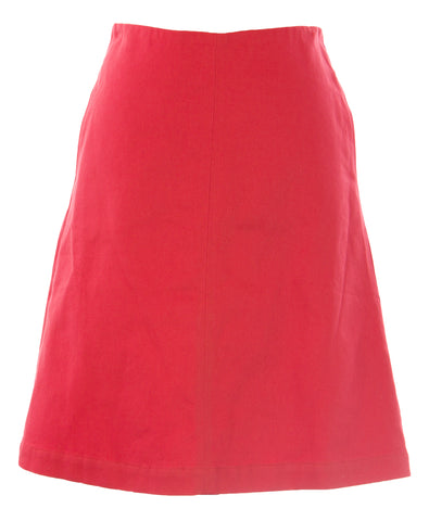BODEN Women's Deep Carmine Lena Skirt WG528 US Sz 2R $88 NWOT