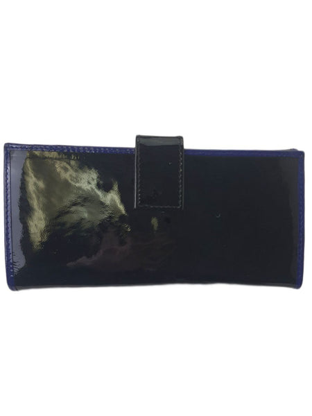 POPINJAY Women's Black Embroidered Wallet #BX1 One Size NWT