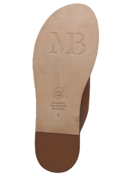 MATT BERNSON Women's Brown Wheat Havana Slides #MB112 5 NWB