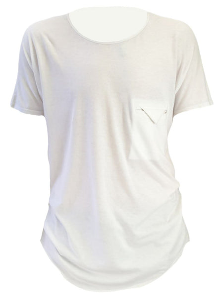 DENIM By SIKI IM Men's White Round Neck T-Shirt #2140609 NWT