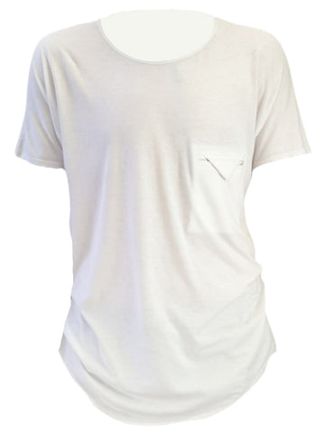 DENIM By SIKI IM Men's White Round Neck T-Shirt #2140609 NWT